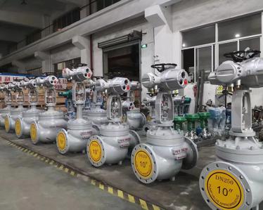 氣動調節(jié)閥廠家車間展示